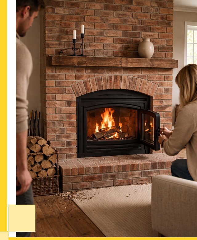 Кирпичные камины под ключ в Елабуге от 151920 р. | ЭриданЛбг