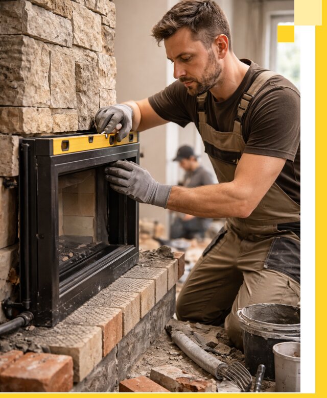 Дровяные камины под ключ в Елабуге: монтаж, обустройство