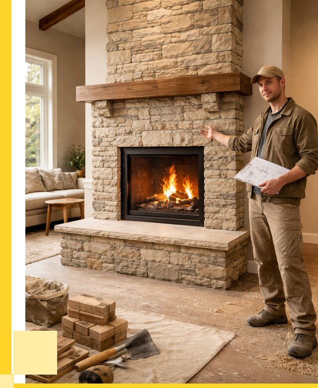 Камины под ключ в Елабуге от 182304 р. | ЭриданЛбг — установка