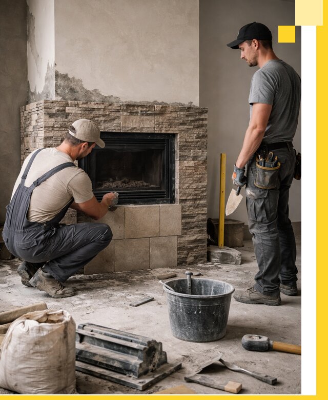 Камины под ключ в Елабуге: проект, изготовление и монтаж