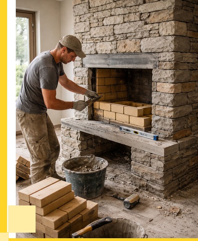 Кладка каминов и камина в Елабуге от 25320 р. ЭриданЛбг