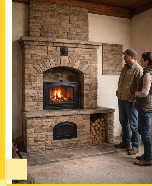 Кирпичная печь под ключ в Елабуге от 151920 р. | ЭриданЛбг