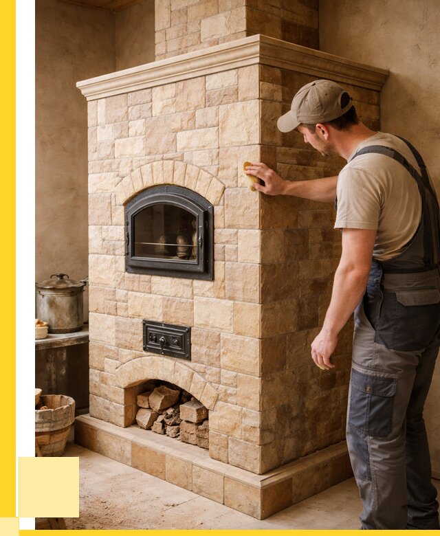 Облицовка печей в Елабуге от 4558 р. под ключ | ЭриданЛбг