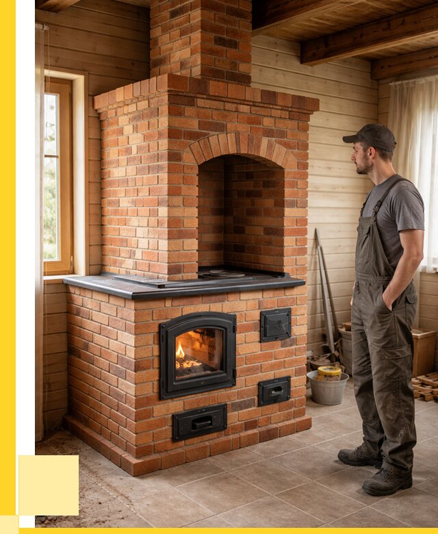 Кирпичные печи в Елабуге: купить от 151920 р. | ЭриданЛбг