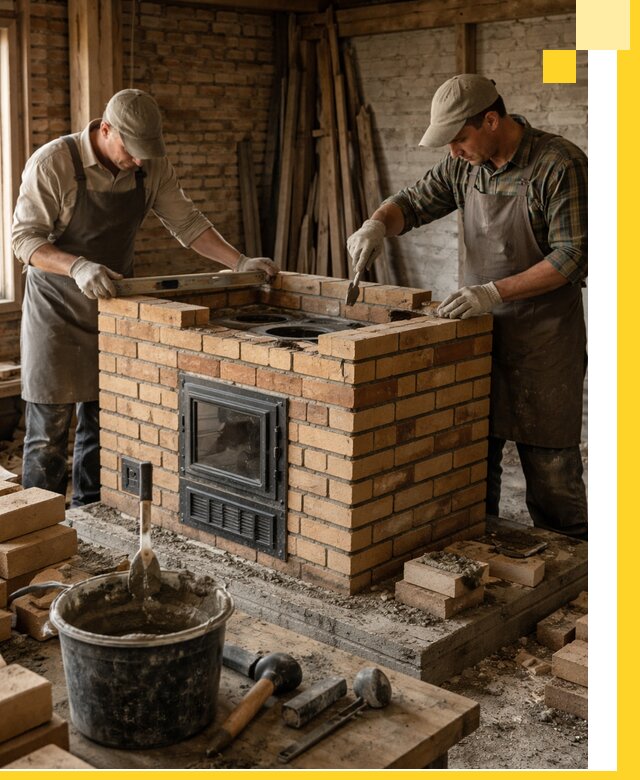 Изготовление и установка варочных печей под ключ в Елабуге