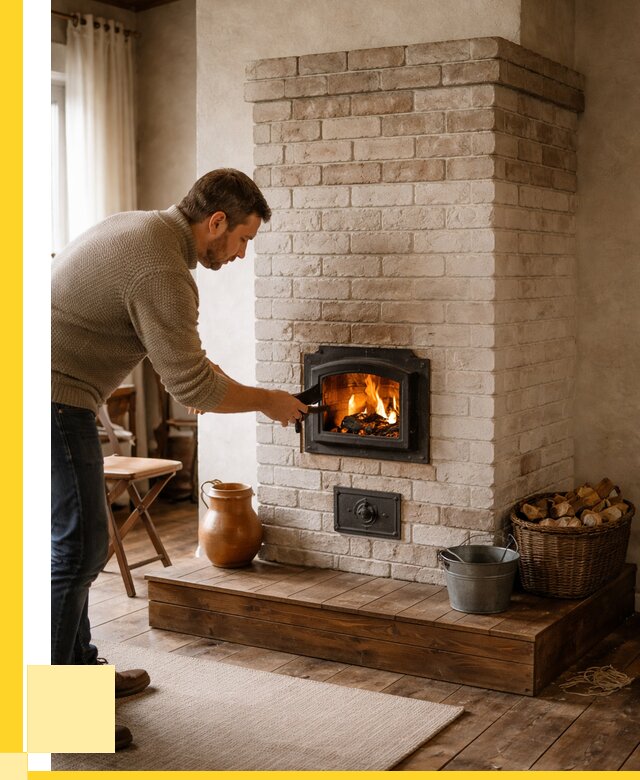 Печь голландка из кирпича в Елабуге от 86088 р. | ЭриданЛбг