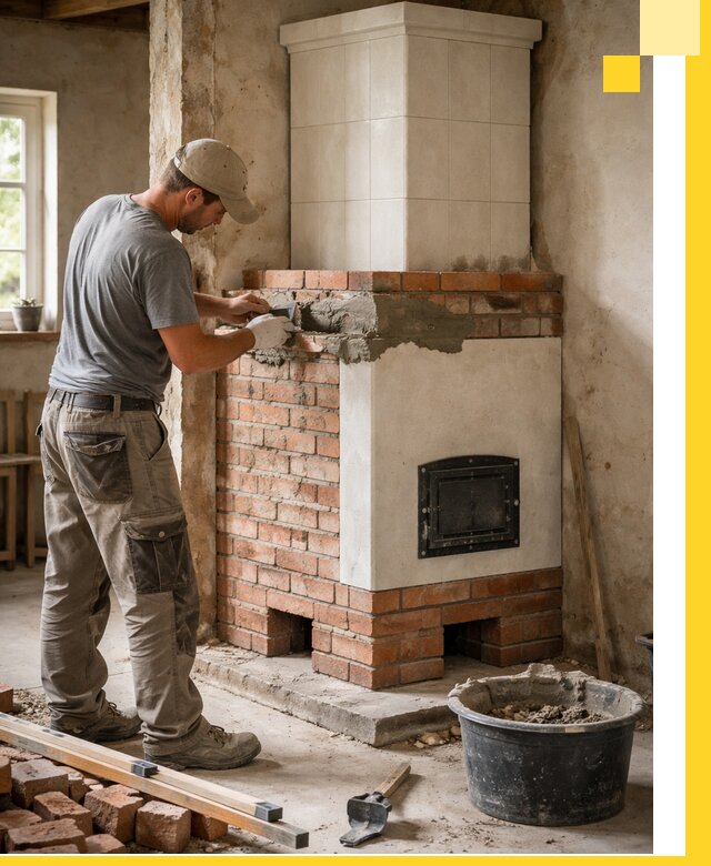 Изготовление и установка печей-голландок под ключ в Елабуге