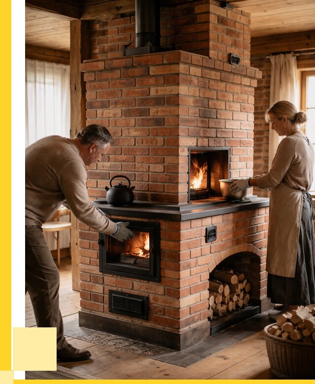 Печи для загородного дома под ключ в Елабуге от 81024 р. | ЭриданЛбг