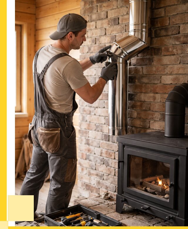 Монтаж дымоходов для печей в Елабуге от 7596 р. | ЭриданЛбг