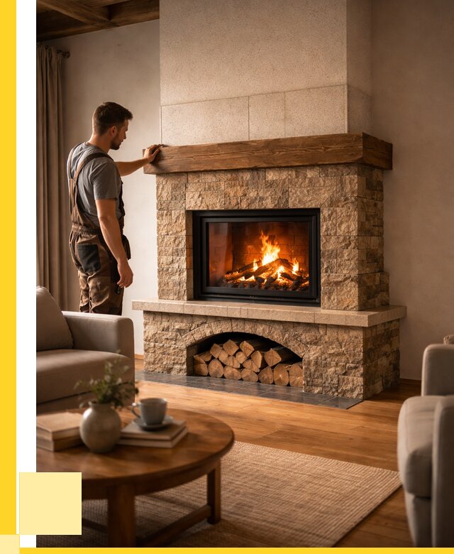 Печи камины для дома под ключ в Елабуге от 55704 р. | ЭриданЛбг