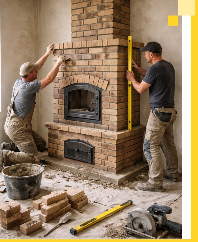 Продажа и установка печей и каминов для дома под ключ в Елабуге