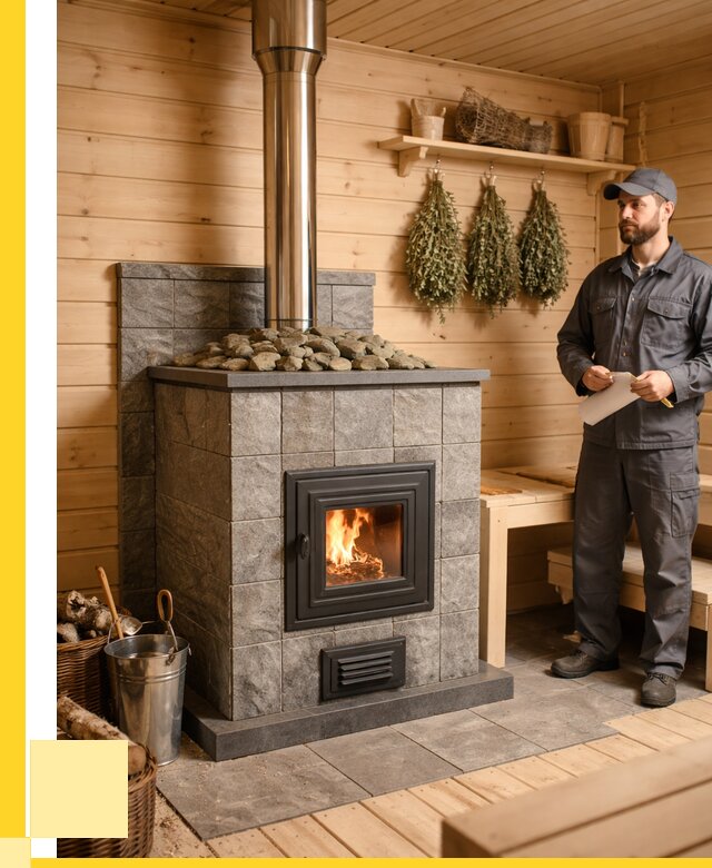 Печи для бани под ключ в Елабуге от 121536 р. | ЭриданЛбг