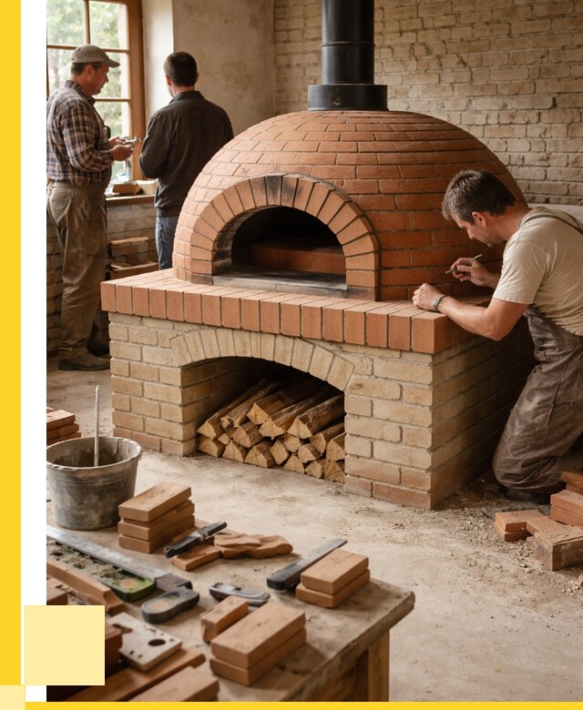 Помпейская печь дровяная для пиццы в Елабуге | ЭриданЛбг от 202560 р.