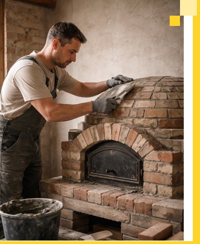 Изготовление и монтаж помпейских печей на заказ в Елабуге