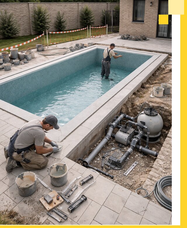 Строительство бассейнов под ключ в Елабуге: проекты и монтаж