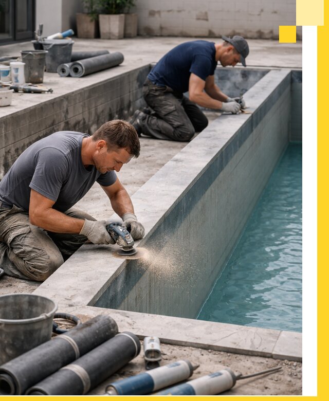 Профессиональный ремонт бассейнов под ключ в Елабуге