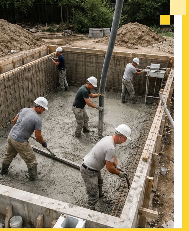 Строительство бетонных бассейнов под ключ в Елабуге