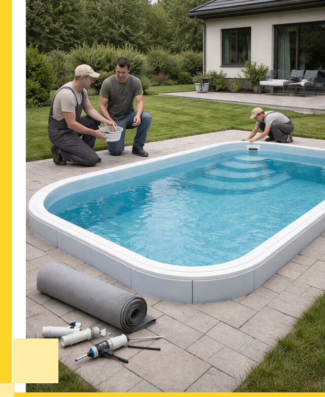 Пластиковый бассейн купить в Елабуге от 253200 р., ЭриданЛбг