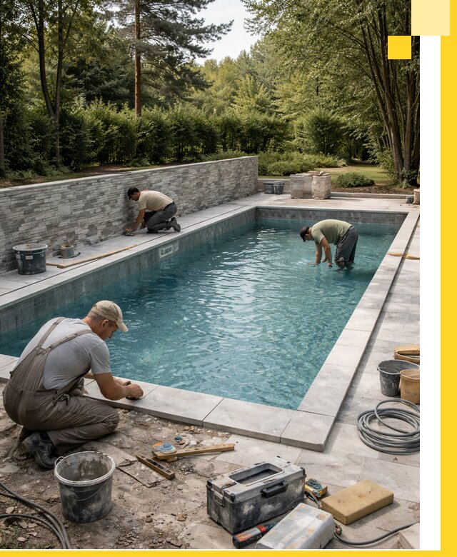 Проектирование и строительство частных бассейнов в Елабуге