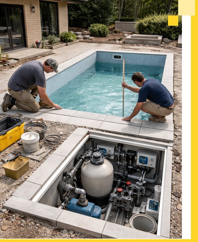 Строительство качественных домашних бассейнов под ключ в Елабуге