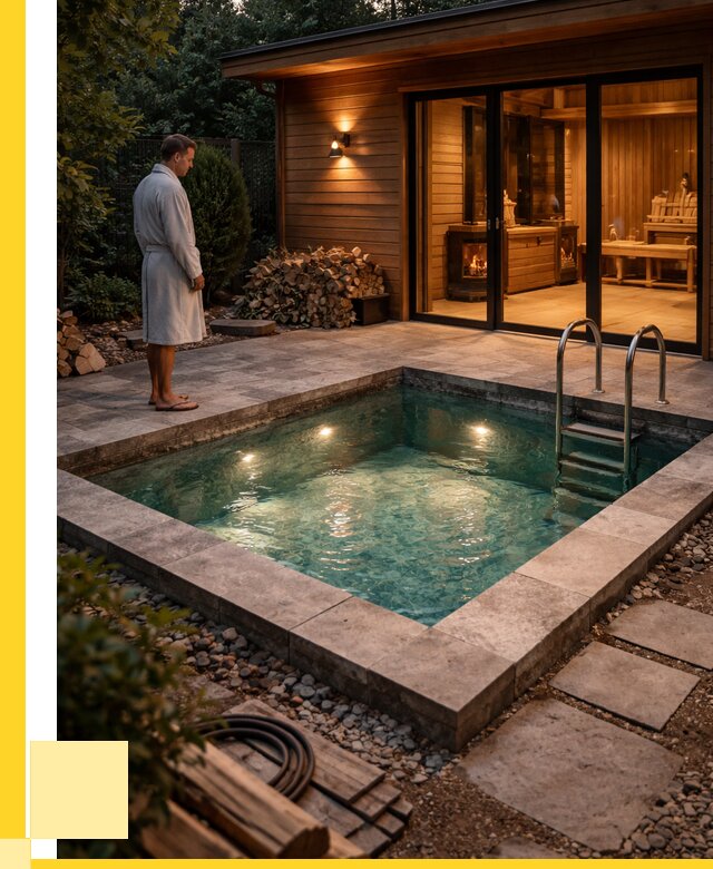 Бани с бассейном под ключ в Елабуге от 96216 р. | ЭриданЛбг