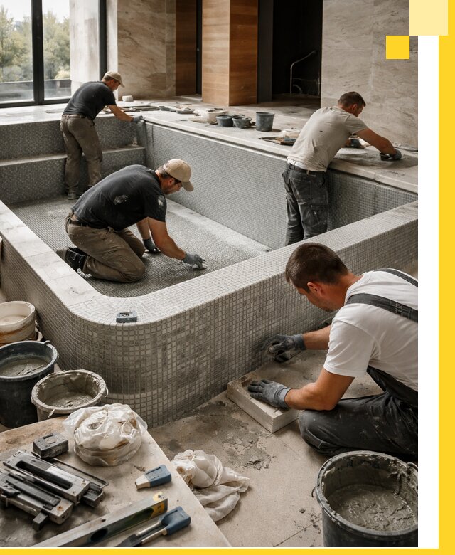 Строительство и установка СПА бассейнов под ключ в Елабуге