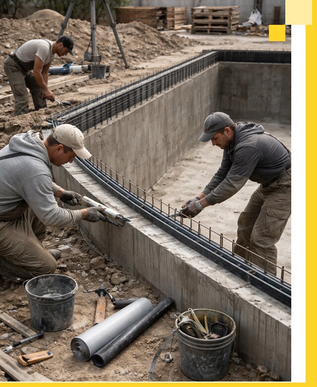 Качественный монтаж чаши бассейна в Елабуге под ключ с гарантией