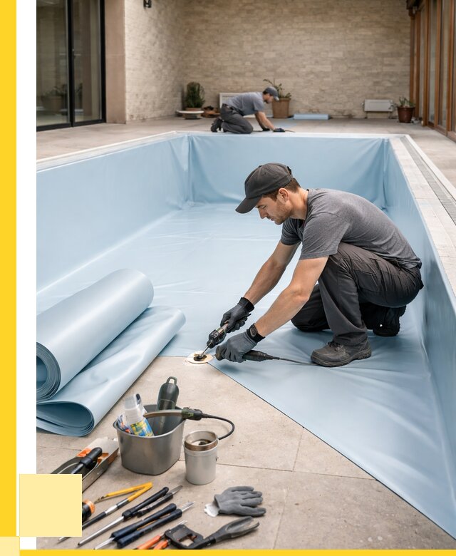 Пленка ПВХ для бассейнов в Елабуге от 2532 р. | ЭриданЛбг