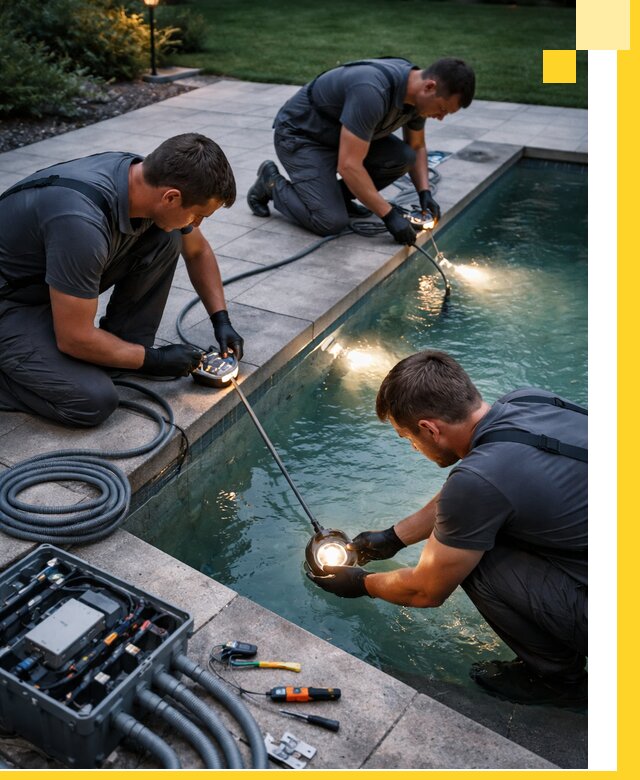 Профессиональное освещение бассейнов в Елабуге: дизайн и монтаж