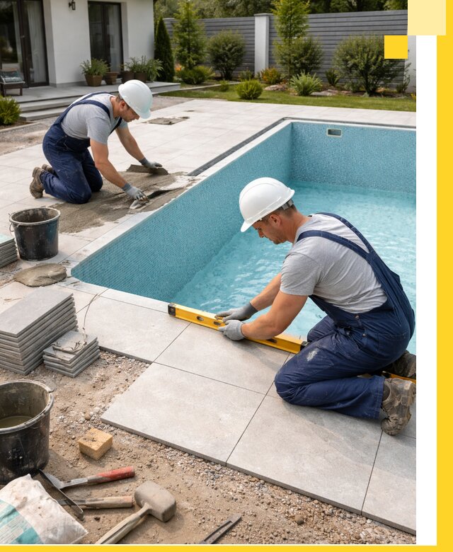 Строительство и монтаж плавательных бассейнов под ключ в Елабуге