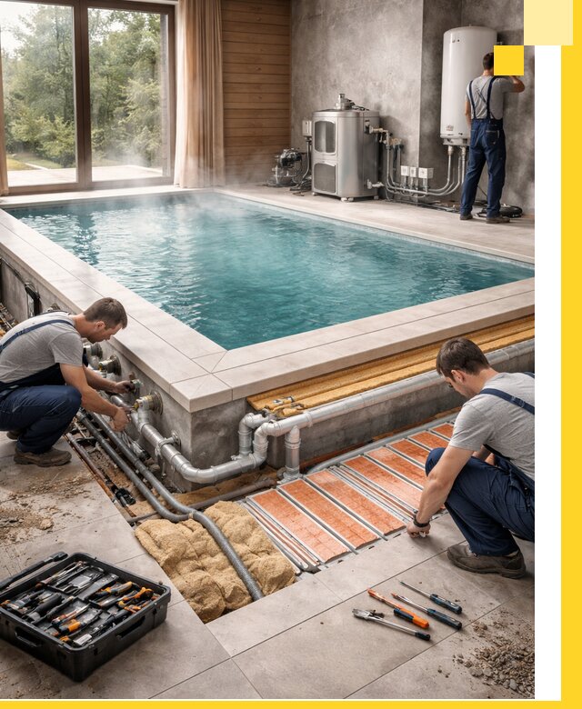 Проектирование и строительство тёплых бассейнов в Елабуге