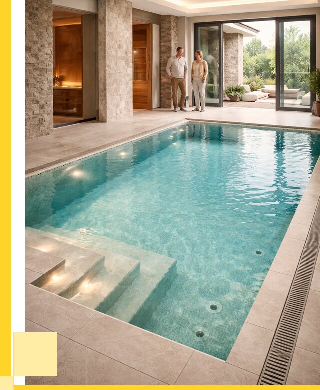 Бассейн во дворе в Елабуге: проект, отделка от 1215360 р. | ЭриданЛбг