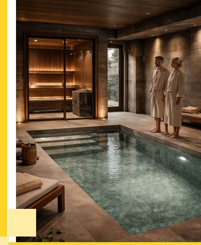 Сауна с большим бассейном в Елабуге от 1215360 р. ЭриданЛбг