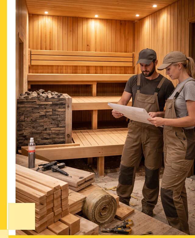 Строительство саун в Елабуге под ключ от 253200 р., ЭриданЛбг