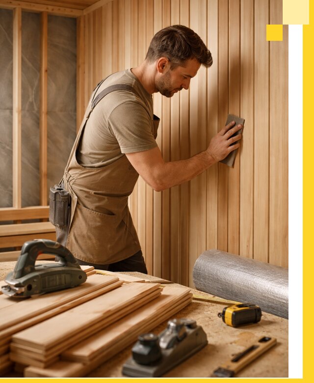 Профессиональная отделка саун и парных под ключ в Елабуге