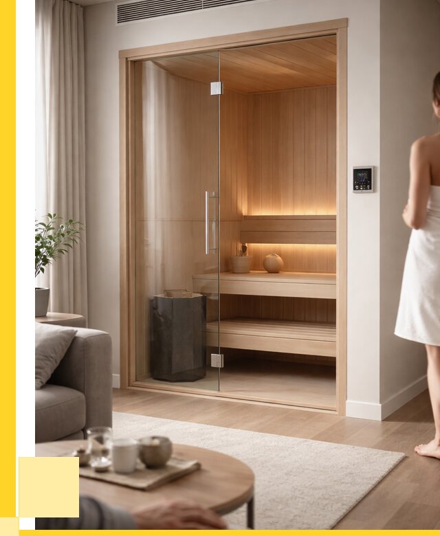 Сауна в квартире под ключ в Елабуге от 121536 р. ЭриданЛбг