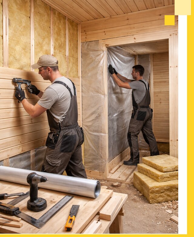 Бани под ключ в Елабуге с проектом и полным монтажом