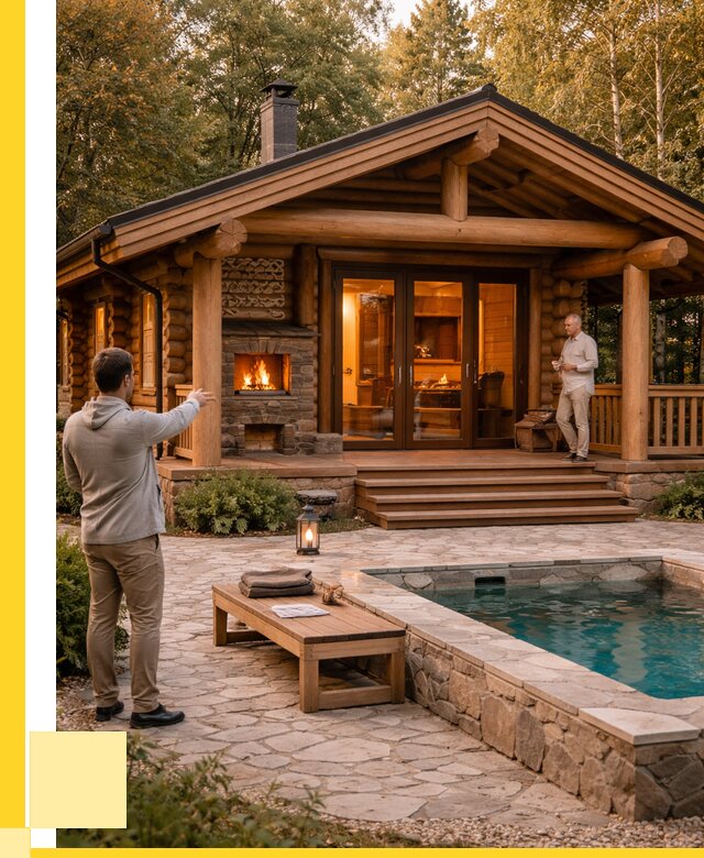 Проекты бань и хамам в Елабуге от 25320 р. | ЭриданЛбг