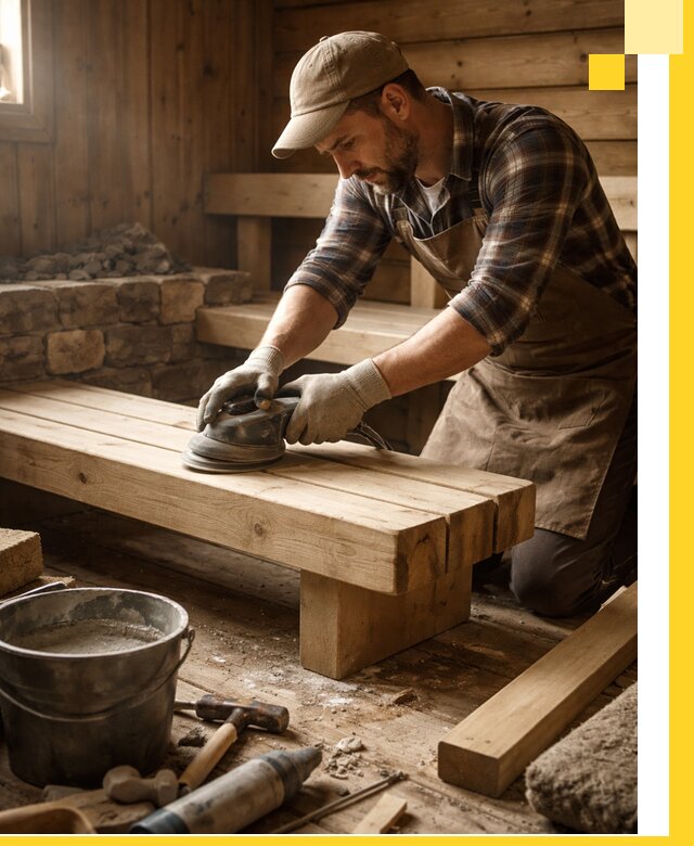 Ремонт бань под ключ в Елабуге с гарантией качества и сроков