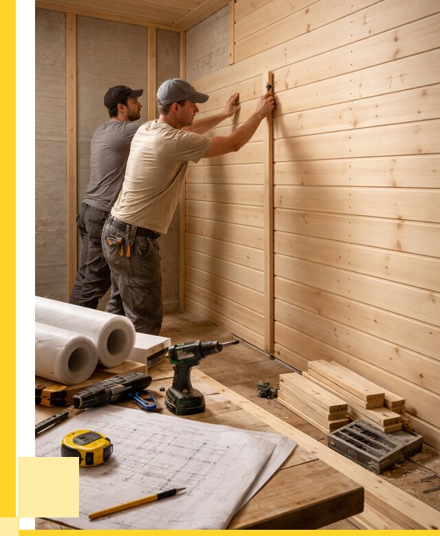 Обшивка бани вагонкой в Елабуге от 1215 р., ЭриданЛбг