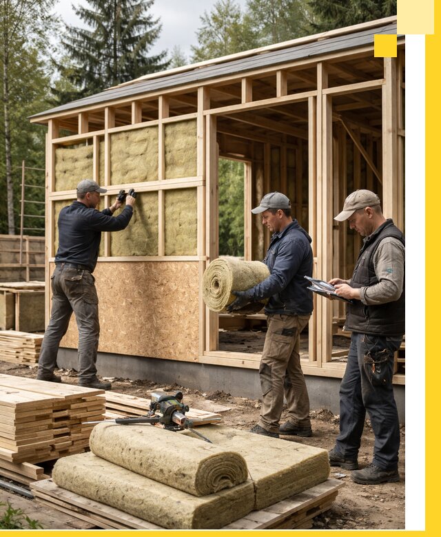 Проектирование и строительство каркасных бань в Елабуге под ключ