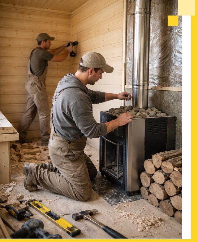 Строительство деревянных бань под ключ в Елабуге проекты и монтаж