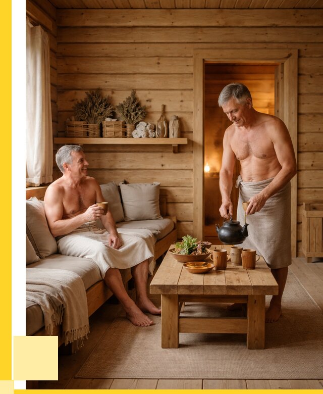 Бани с комнатой отдыха под ключ в Елабуге от 455760 р. | ЭриданЛбг