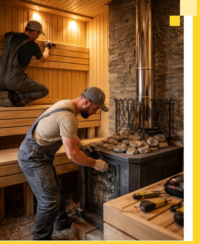 Комплексный дизайн бань, саун и зон отдыха в Елабуге