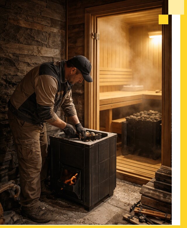 Строительство бани с сауной под ключ в Елабуге от проекта до сдачи