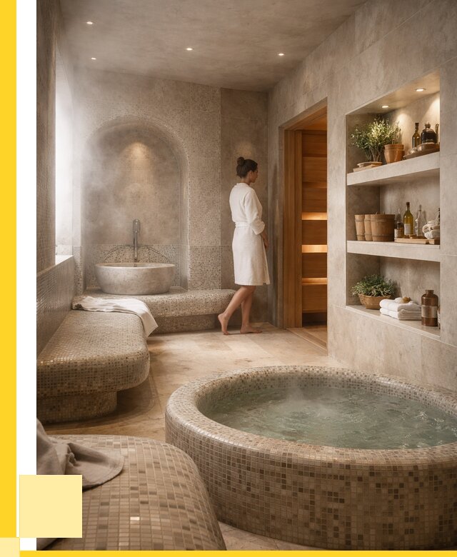 Строительство бани с хамамом в Елабуге от 759600 р. | ЭриданЛбг