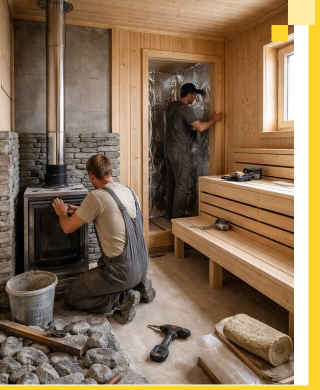 Строительство и изготовление бань под ключ в Елабуге