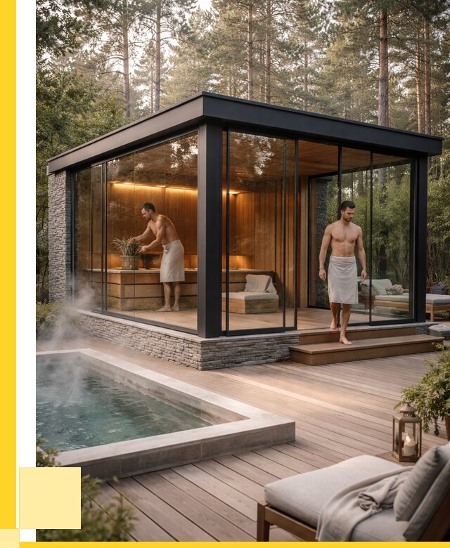 Стеклянные бани и двери в Елабуге от 455760 р. | ЭриданЛбг