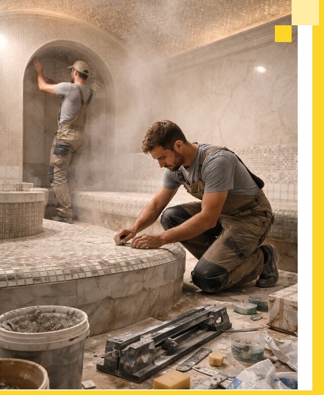 Профессиональный дизайн хамама и SPA под ключ в Елабуге