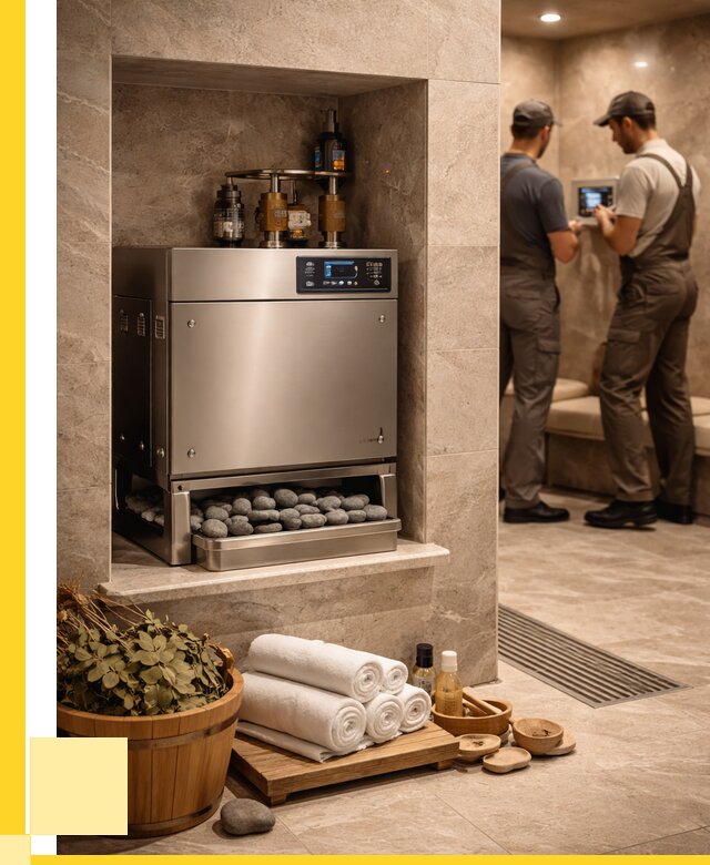 Парогенераторы для хамама в Елабуге от 75960 р. | ЭриданЛбг